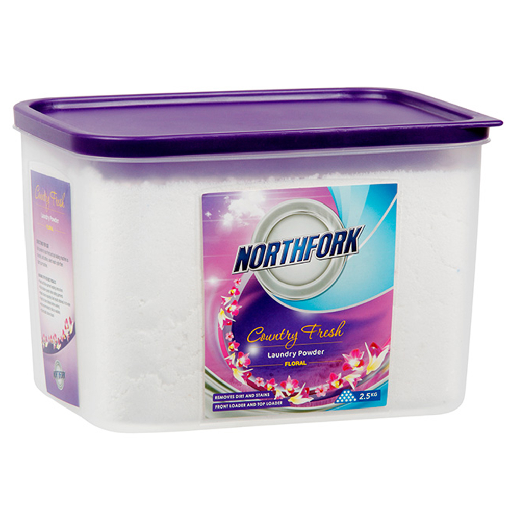 NORTHFORK Northfork 2.5kg Laundry Detergent Powder Floral for Front