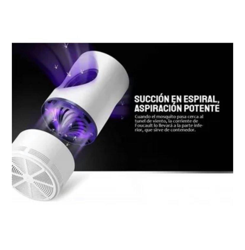 LÁMPARA LED ANTIMOSQUITOS USB LUZ UV - MATA ZANCUDOS - 2