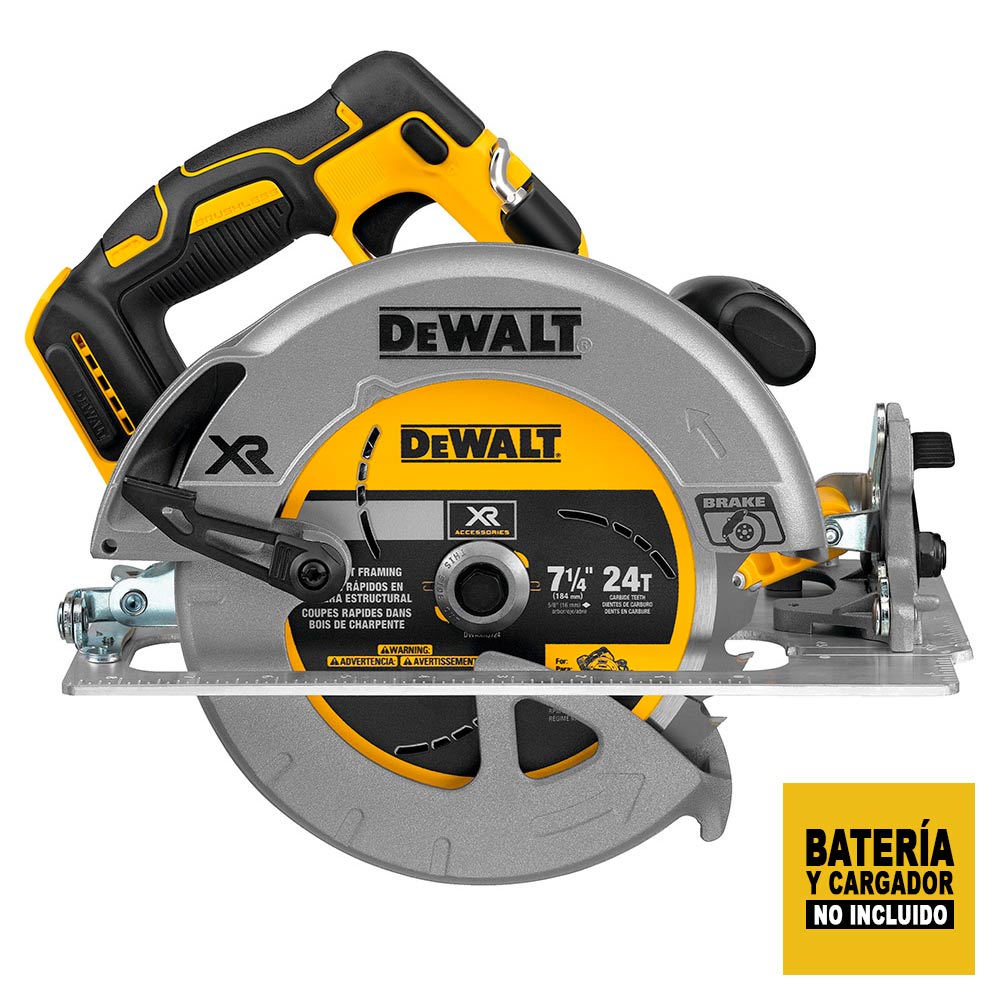 SIERRA CIRCULAR DEWALT 20V MAX 7 1/4 BRUSHLESS SIN BAT
