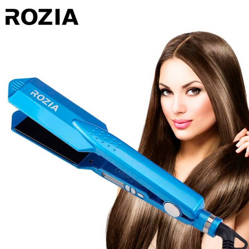 PLANCHA ALISADORA ROZIA PARA CABELLO DIGITAL TERMICA DE TURMALINA