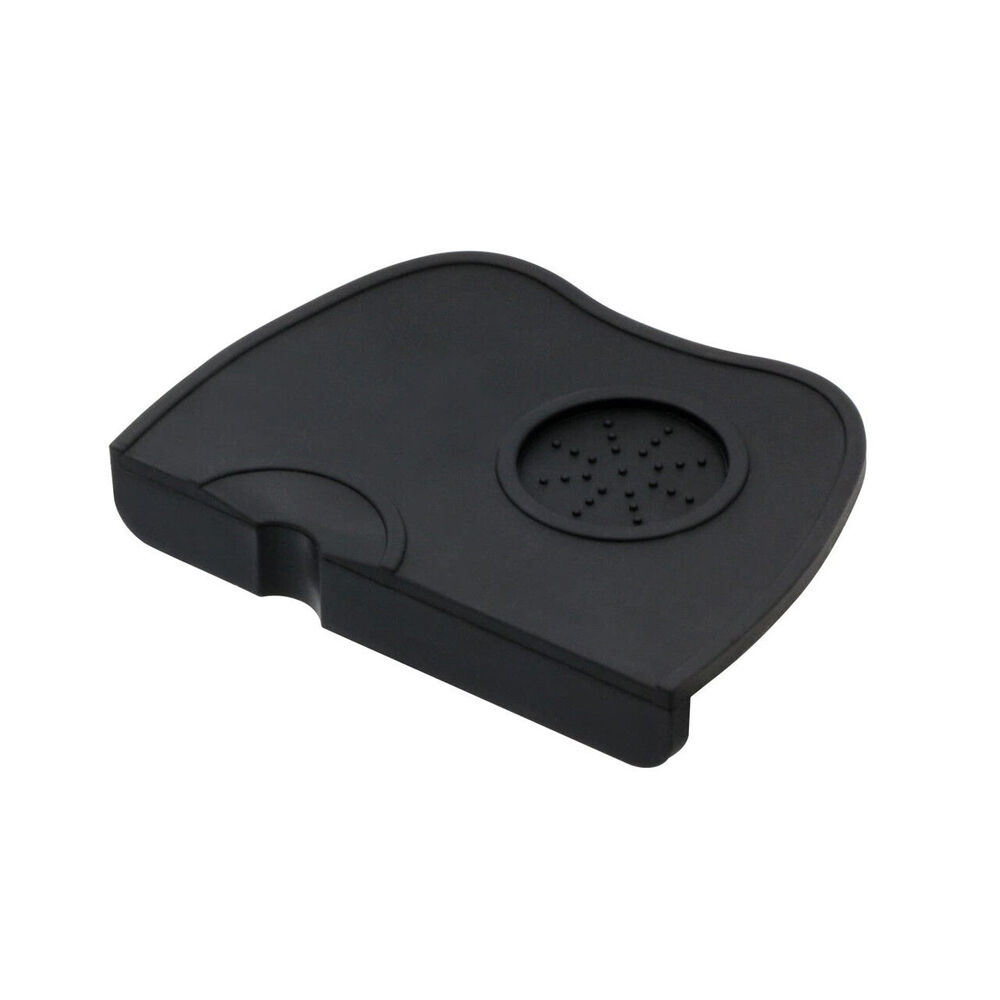 Coffee Culture Silicone Espresso Tamper Mat Non-Slip Pad (Black)