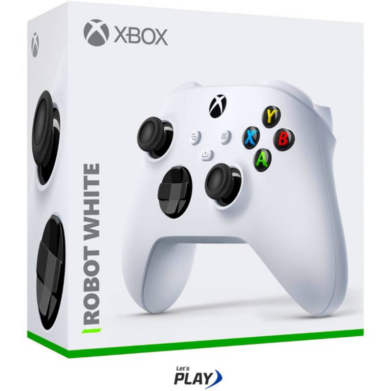 CONTROL XBOX WIRELESS - BLANCO XBOX SERIE X, ONE, ONE S Y WINDOWS 10 - 1