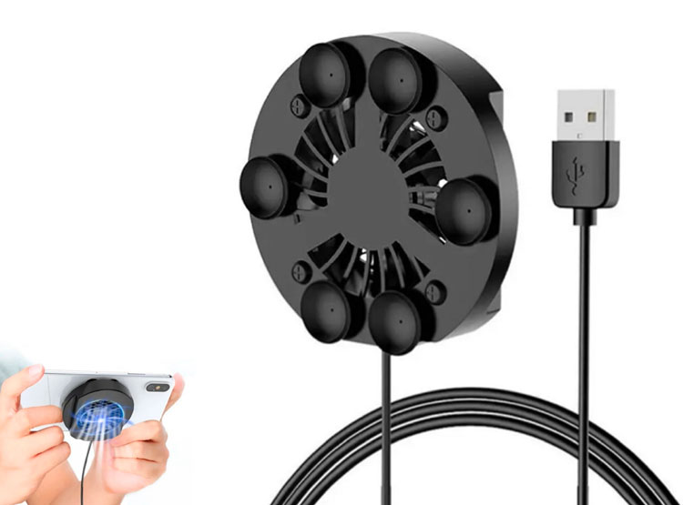 VENTILADOR COOLER PARA CELULAR CON CABLE USB