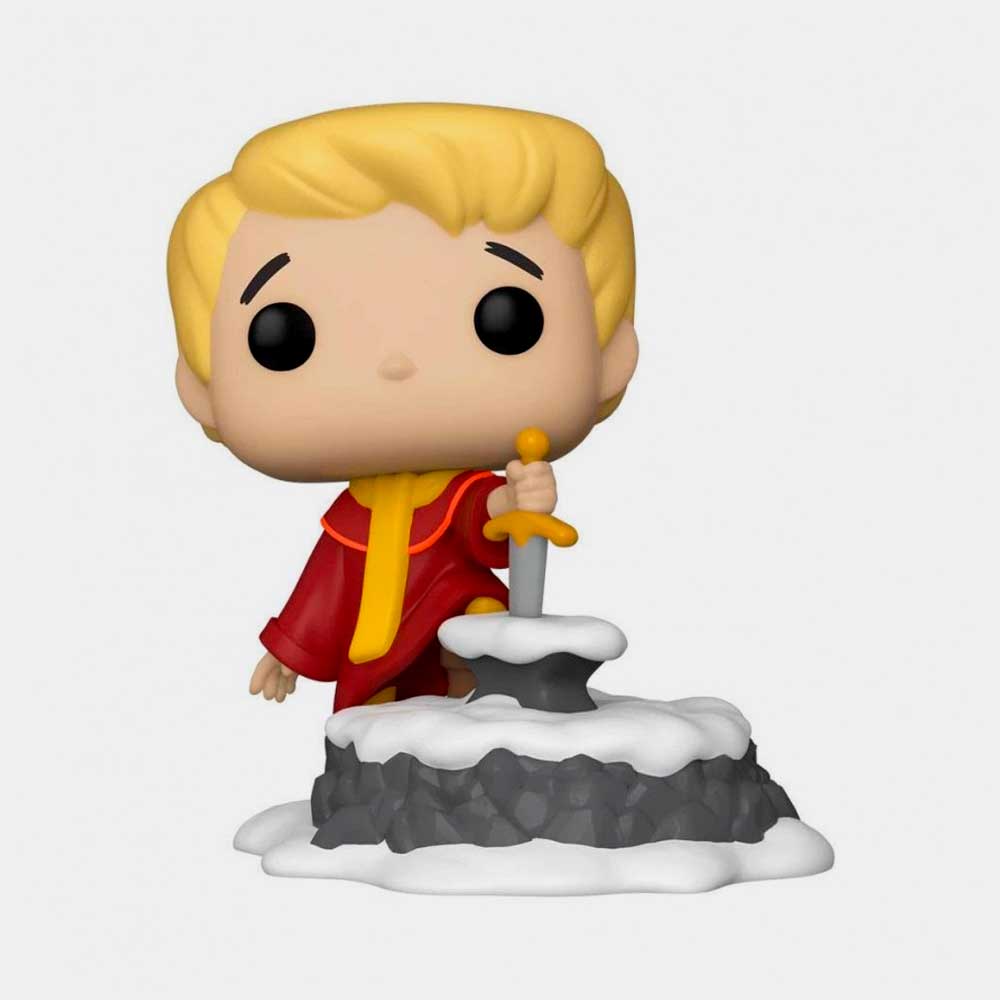 FUNKO POP! DELUXE DISNEY: THE SWORD IN THE STONE - ARTHUR PULLING EXCALIBUR | 2021 FALL CONVENTION (LIMITED EDITION)