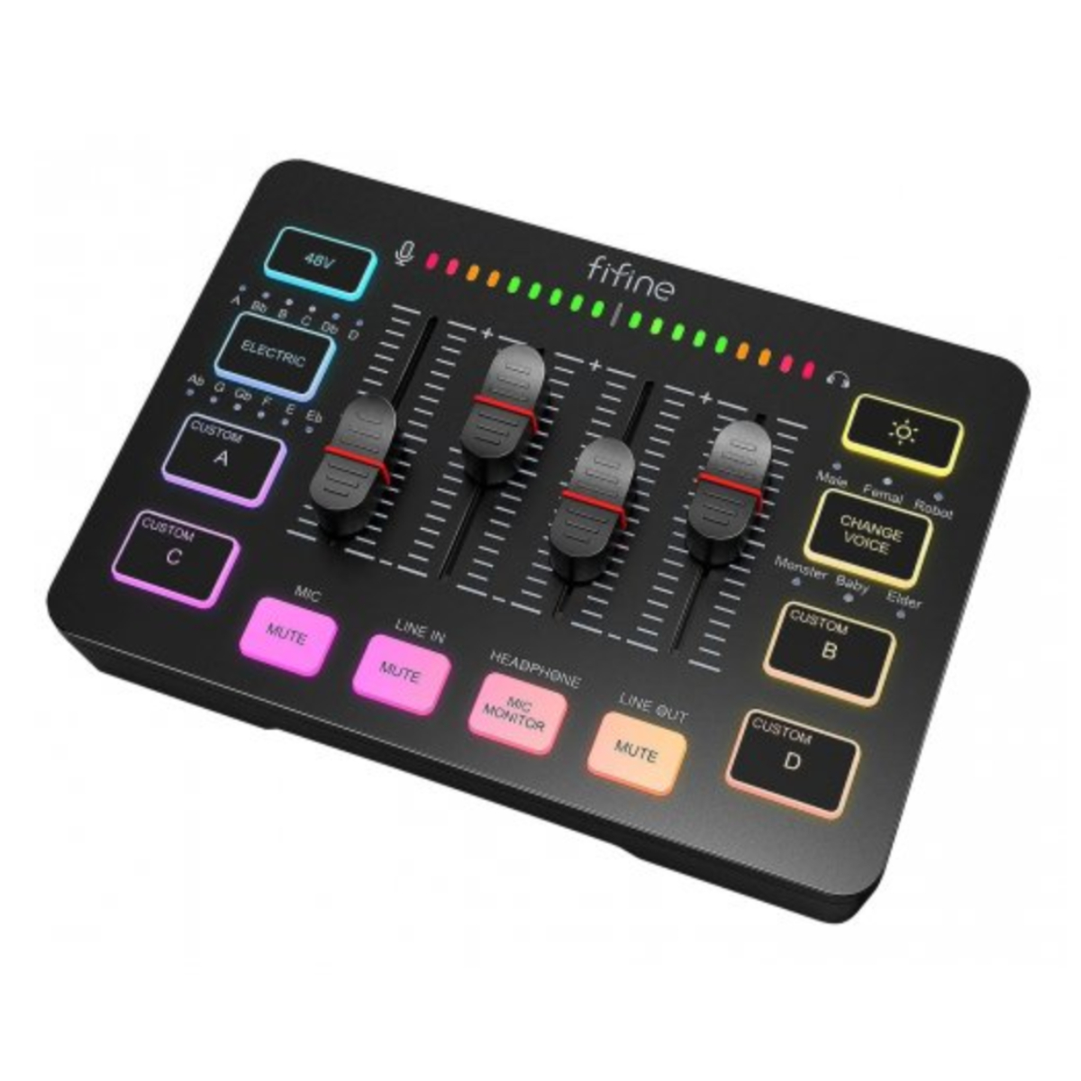 MIXER FIFINE SC3 BLACK