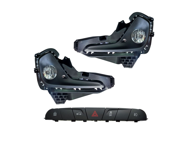 FAROS NEBLINEROS OZ TUNNING TIPO ORIGINAL PARA ONIX - 1