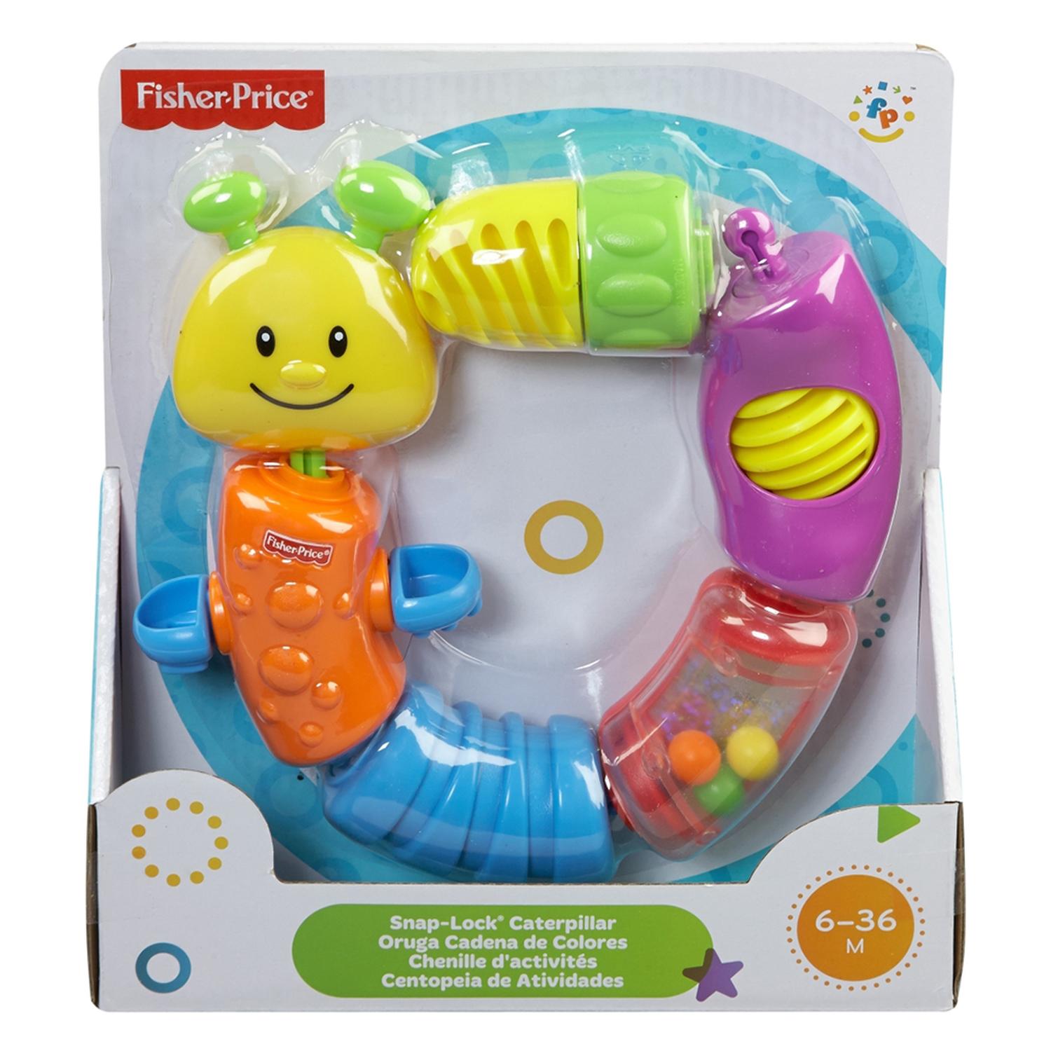 FISHER-PRICE INFANT JUGUETE PARA BEBÉS ORUGA CADENA DE COLORES