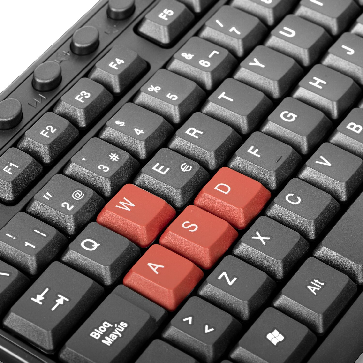 Ripley - TECLADO MULTIMEDIA ANTIDERRAME TECLAS SEMICURVAS CYBERTEL ...