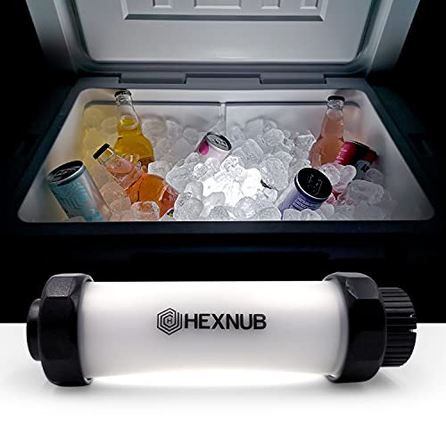 CAJA DE LUZ DE REFRIGERACIÓN HEXNUB IMPERMEABLE RECARGABLE LED COMPATIBLE CON YETI RTIC ORCA IGLÚ COLEMAN IDEAL PARA EVENTOS