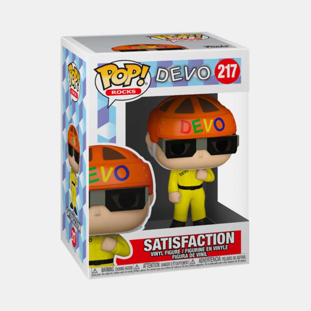 FUNKO POP! ROCKS: DEVO - SATISFACTION (YELLOW SUIT)