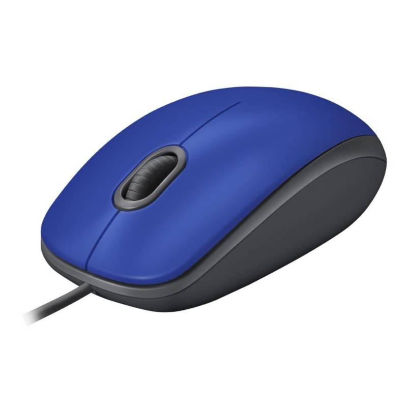 MOUSE LOGITECH M110 SILENT OPTICO USB BLUE