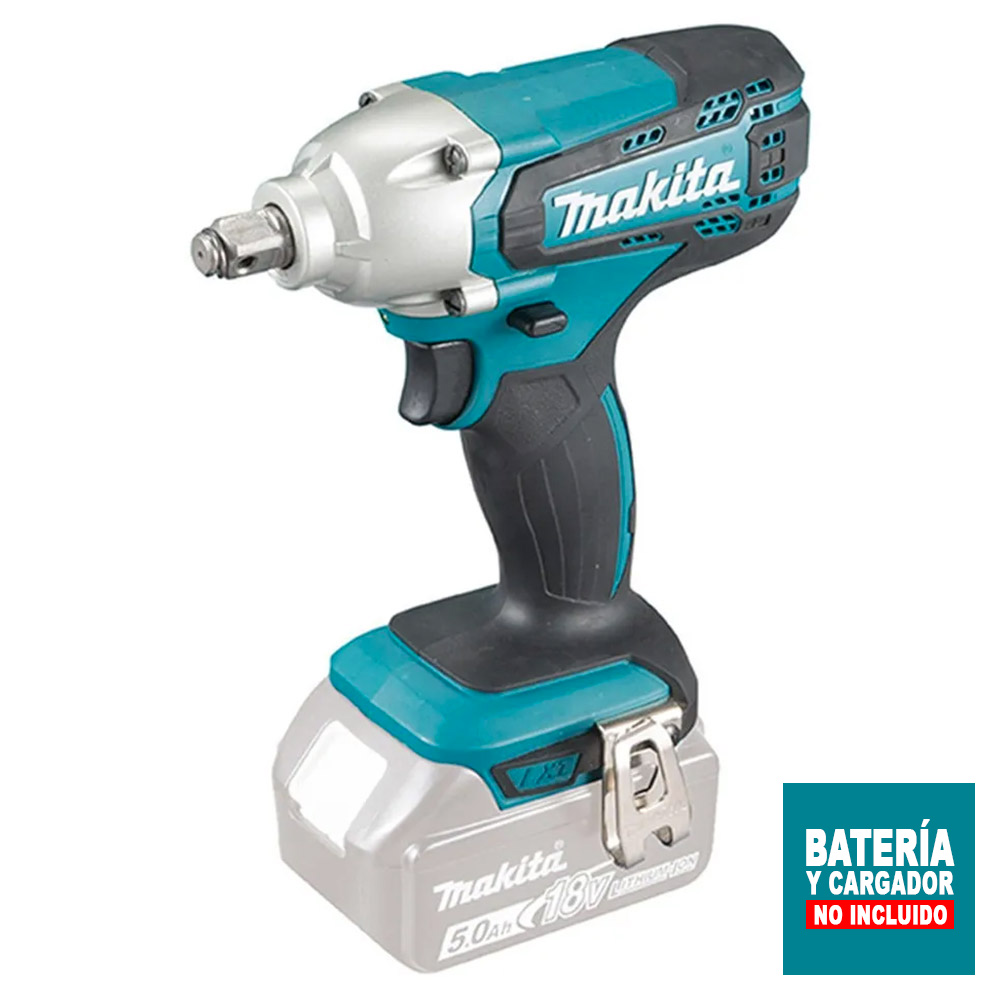 LLAVE DE IMPACTO MAKITA 1/2' 190 NM LXT SIN BATERÍA NI CARG