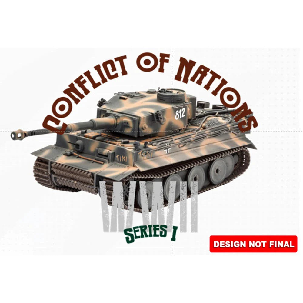 Revell 1/72 Conflict of Nations WWII "Tiger 1 vs. T34/85" (2 Models with Book)