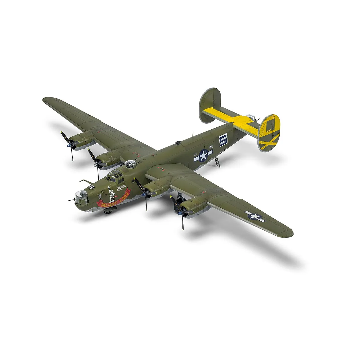 Airfix 1/72 Consolidated B-24H Liberator Bomber Scaled Plastic Model Kit