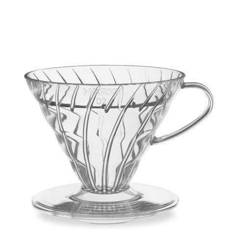 Hario V60 Plastic Dripper - 2 Cup / Clear