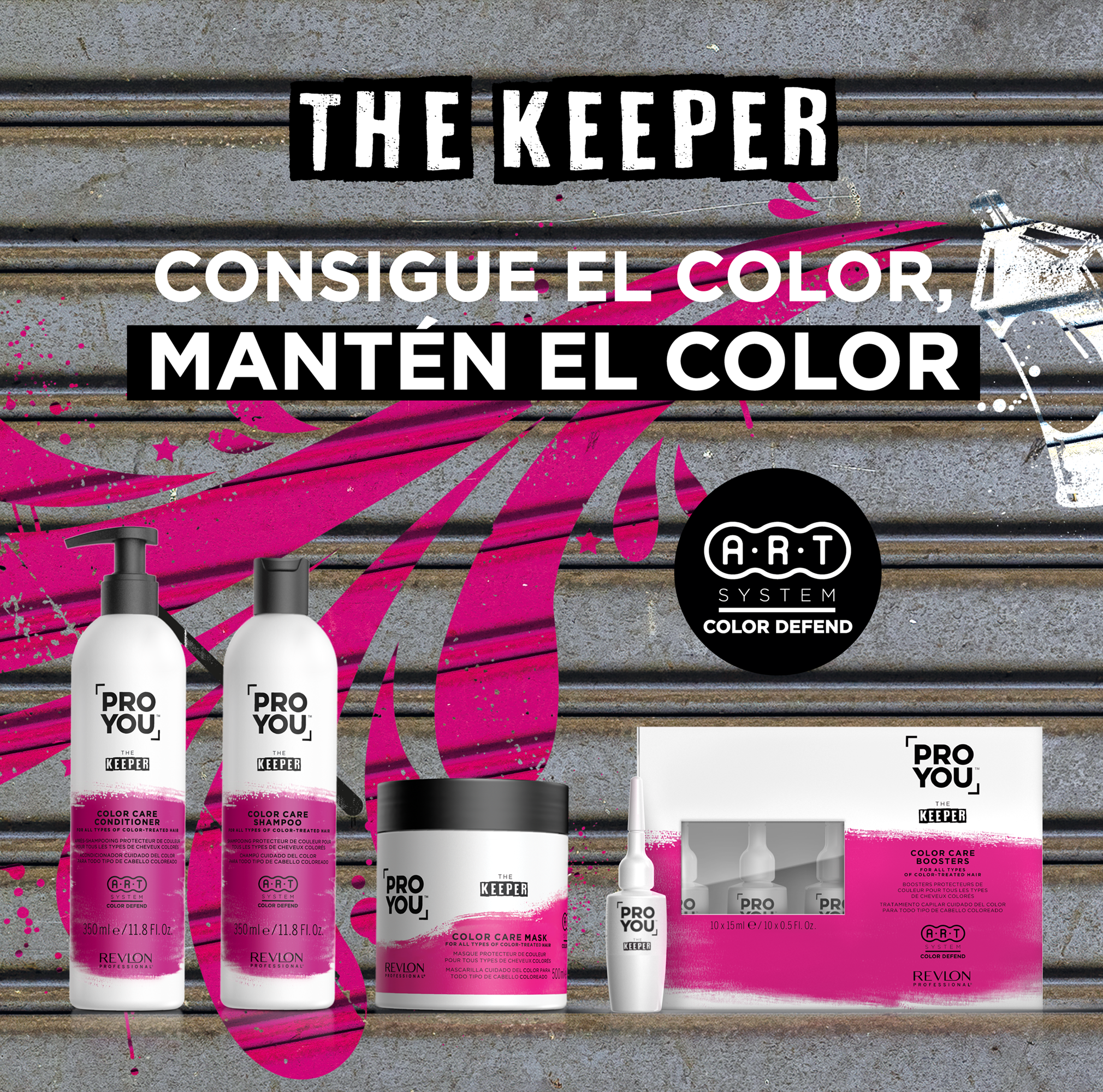 PRO YOU THE KEEPER SET 2 (SH+CO+MA) - PROTECCION DE COLOR