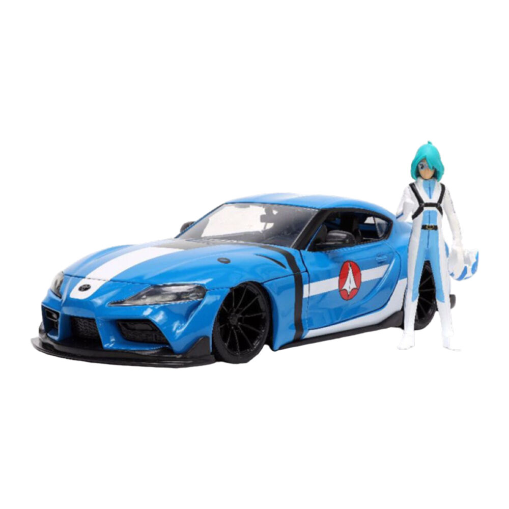 Jada Robotech Max Sterling with 2020 Toyota Supra 1:24 Scale Die-Cast Vehicle Toy