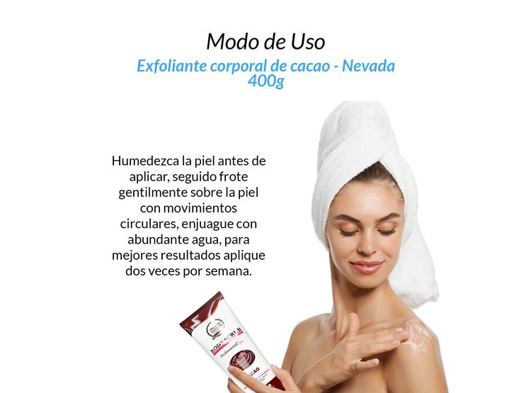 EXFOLIANTE CORPORAL DE CACAO 400G - NEVADA.