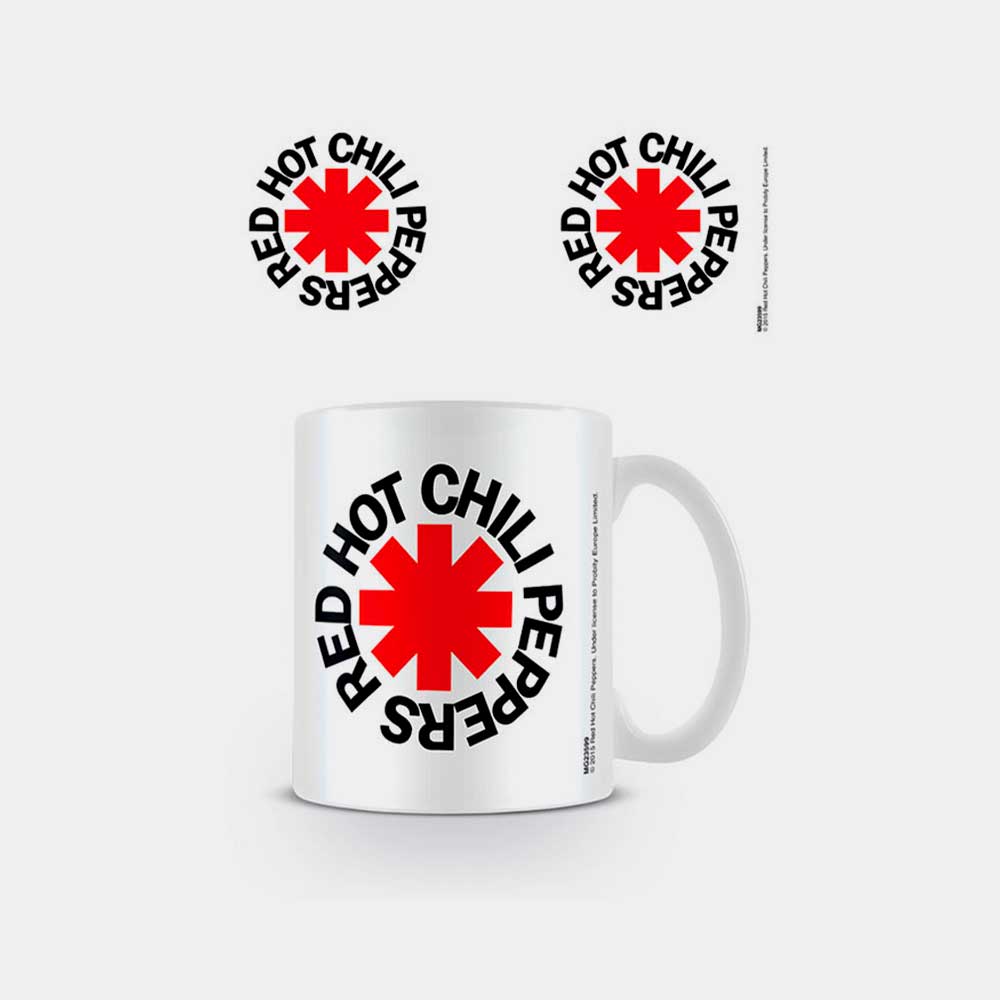 TAZA DE CERÁMICA - RED HOT CHILI PEPPERS (LOGO)