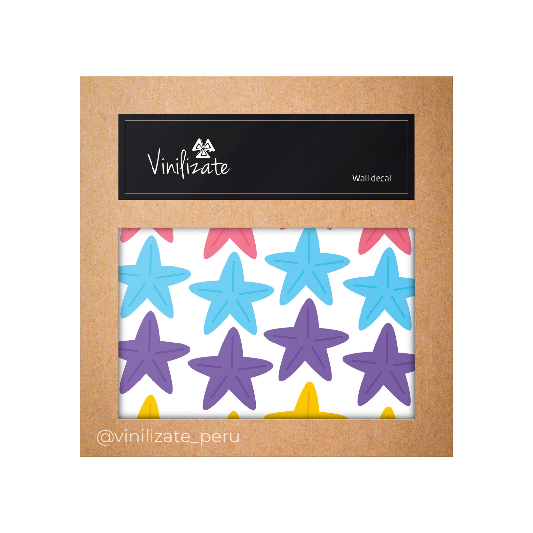 VINILOS DECORATIVOS VINILIZATE STARS MUTICOLOR