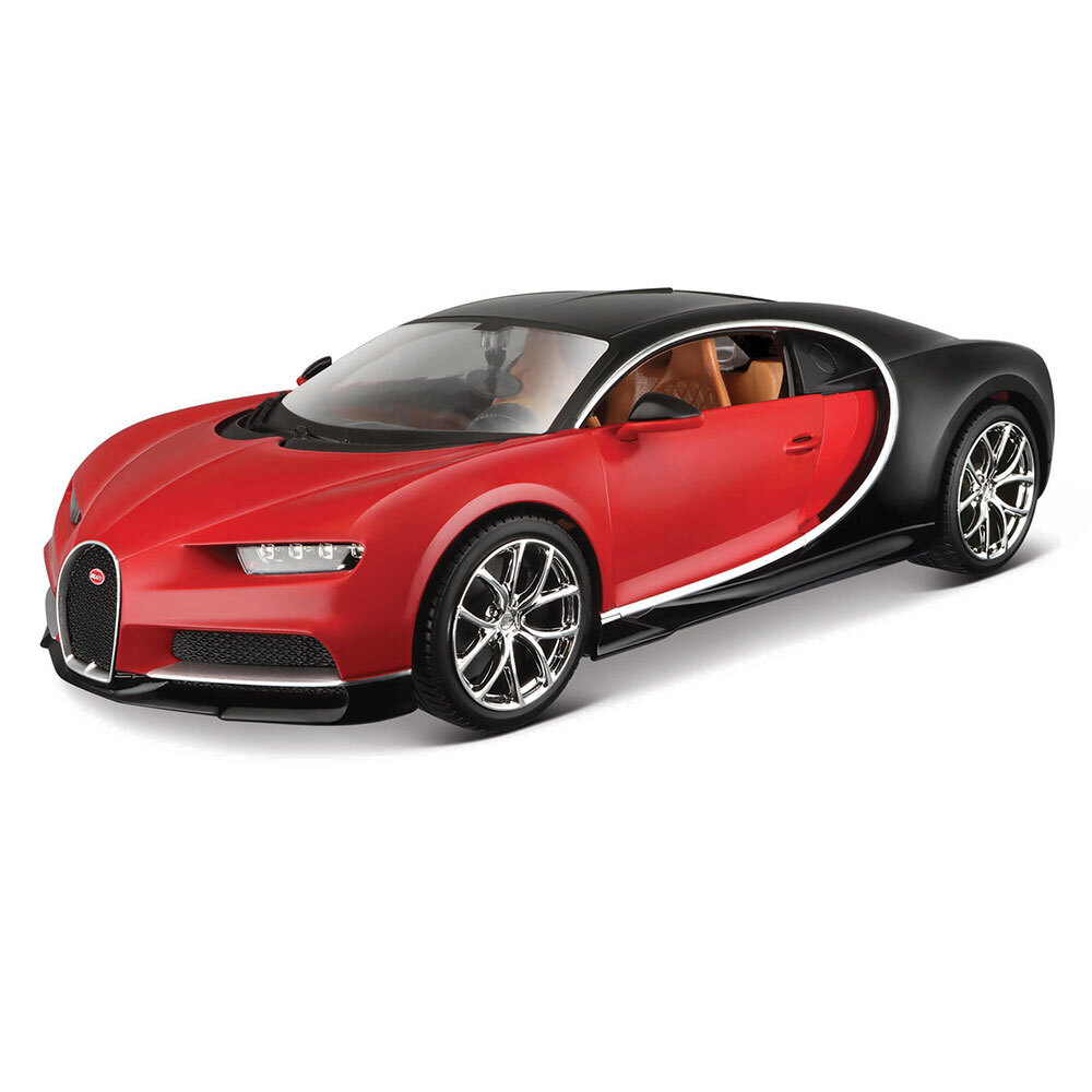 MAISTO Maisto Tech 1:24 Assembly Line 38pc Bugatti Chiron Model Car ...