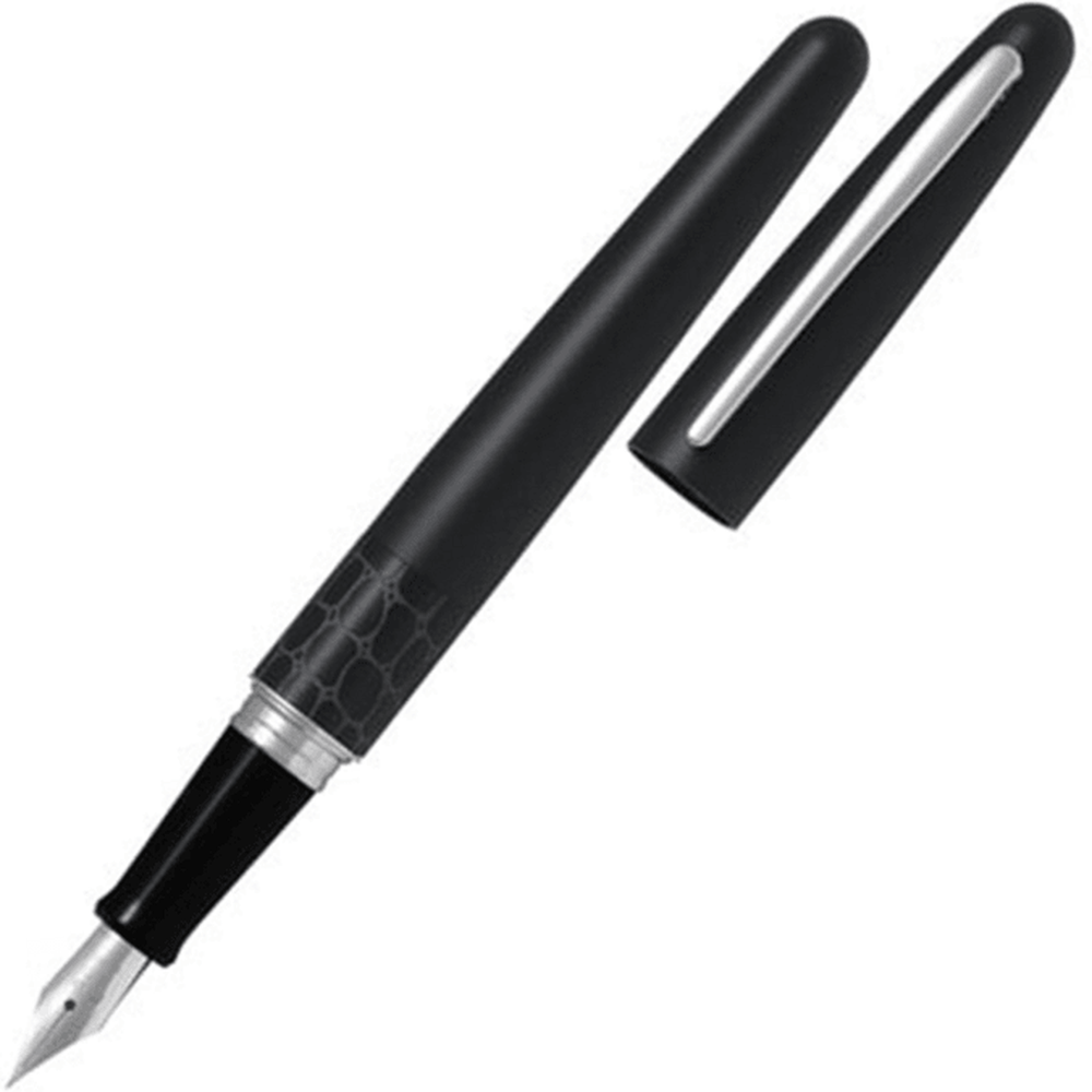 Pilot Metropolitan MR2 Fountain Pen Medium Nib  Black (Black Crocodile)
