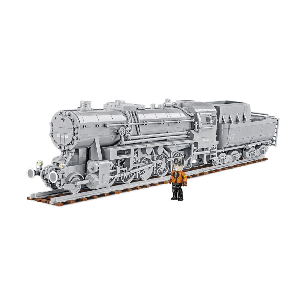 Cobi 247-Pieces Trains Kriegslokomotive Baureihe 52 Locomotive 1:35 Scale Kit