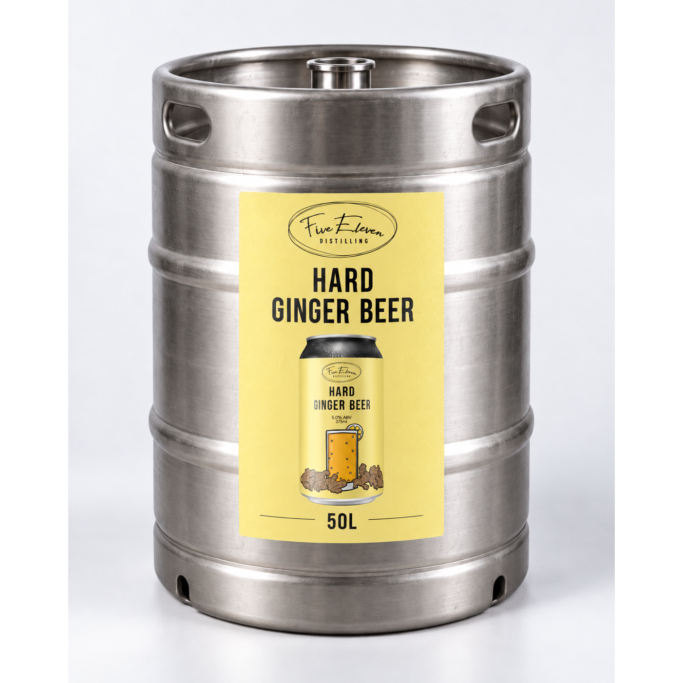 Five Eleven Distilling Hard Ginger Beer Keg 50l
