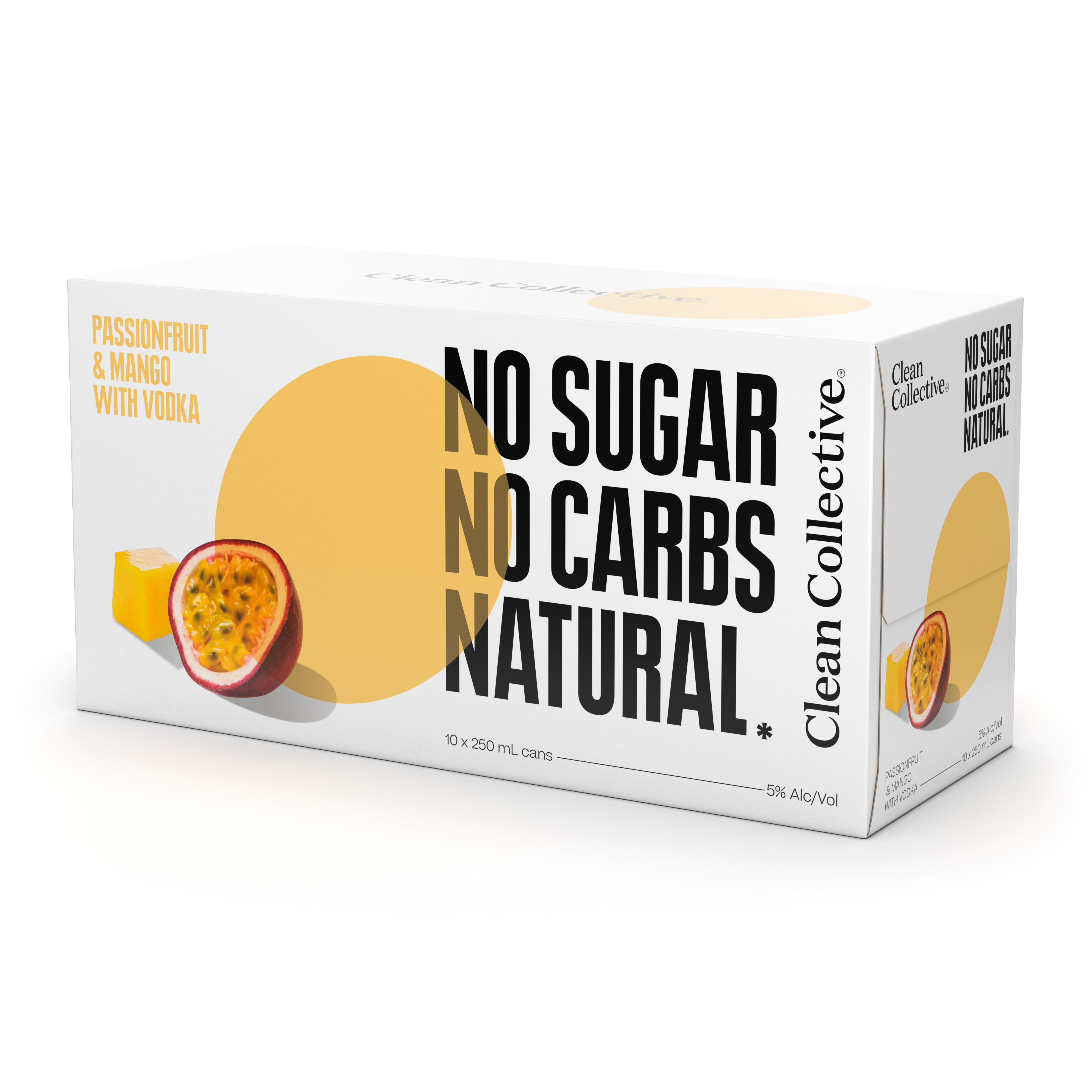 Clean Collective Passionfruit With Vodka 10pk