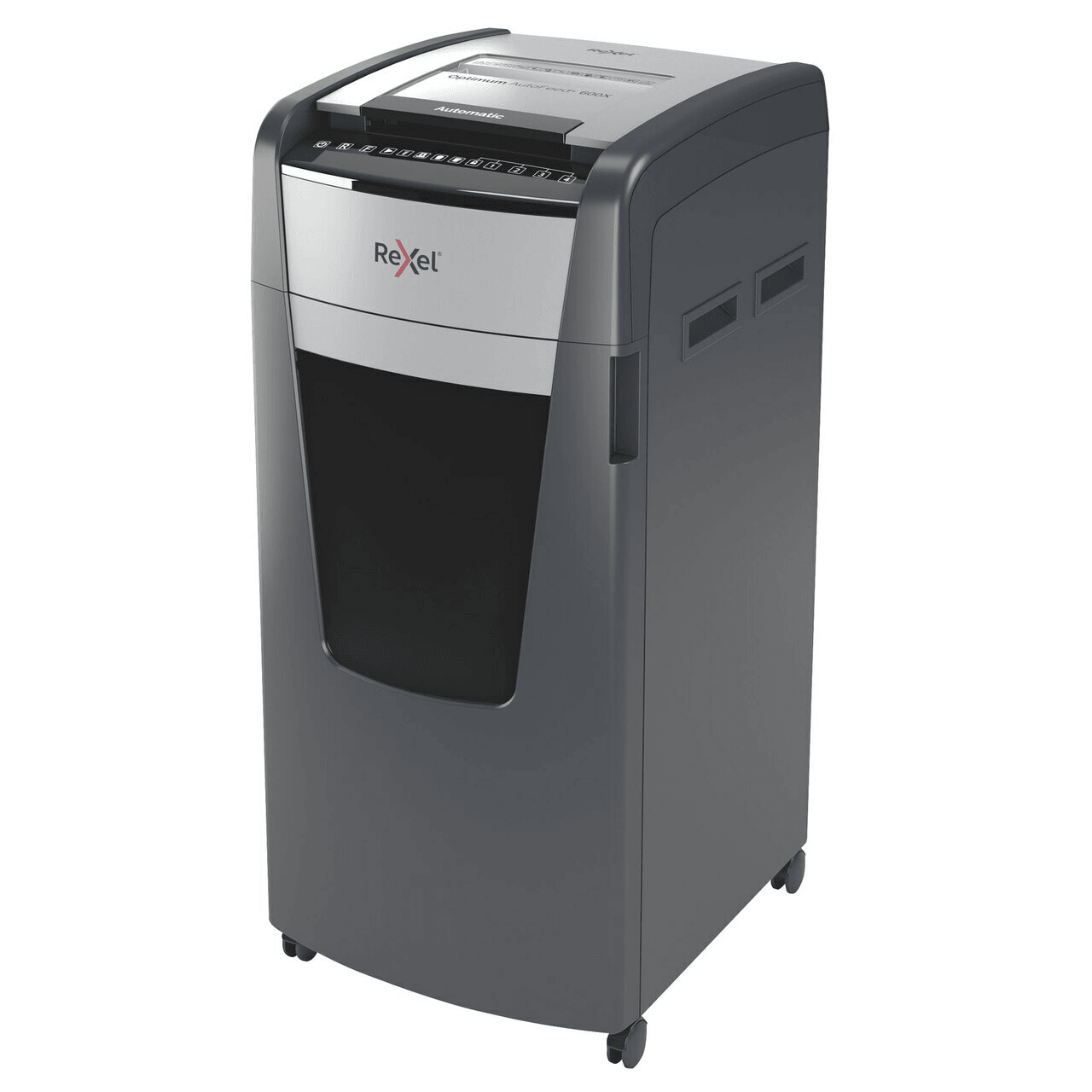 Rexel 2020600XAU Optimum Autofeed+ 600X Automatic Cross Cut Paper Shredder