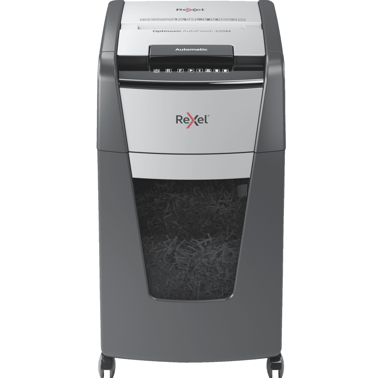Rexel 2020225MAU Optimum Paper Shredder Autofeed+ 225M Automatic Micro Cut