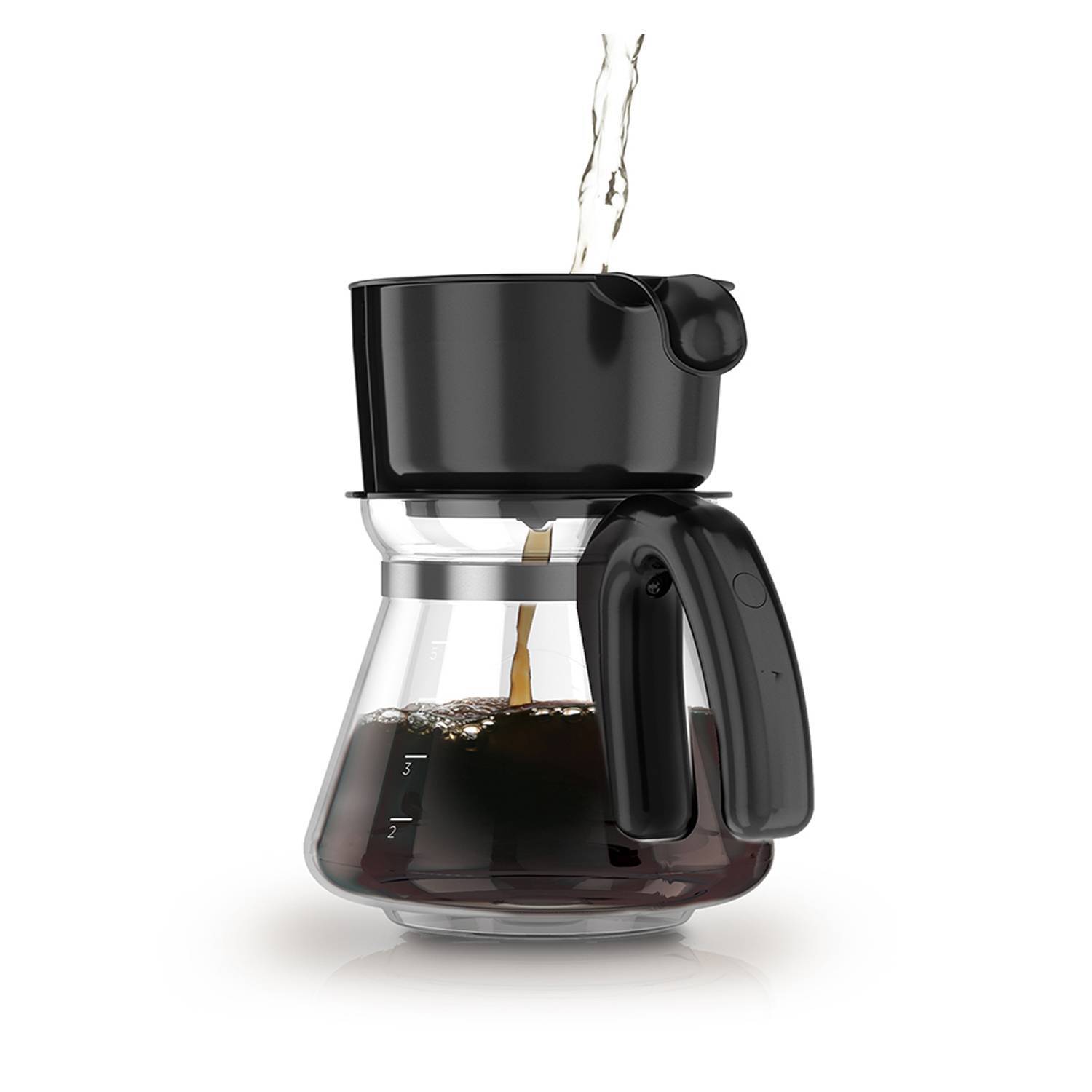 CAFETERA 4 EN 1 BLACK Y DECKER CM0755S 5 TAZAS