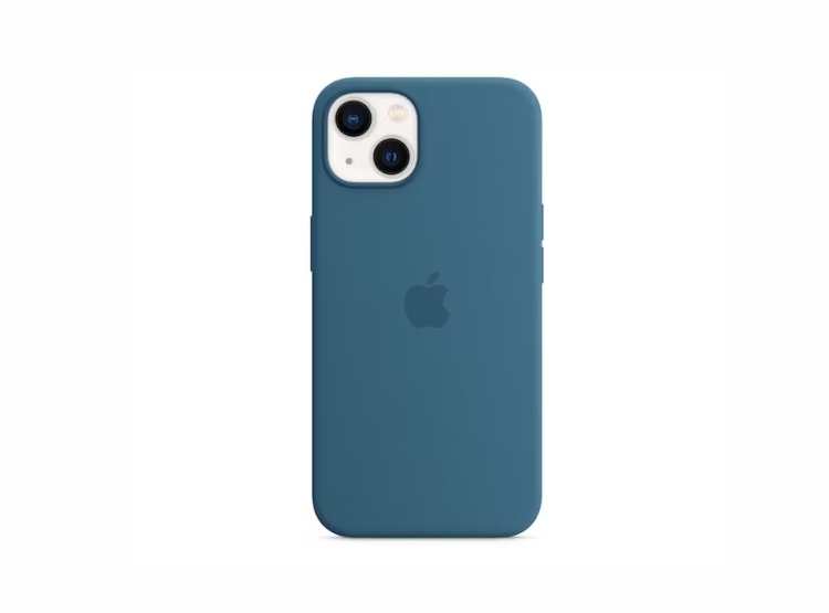 CASE SILICONA PARA IPHONE 15 - COBALTO