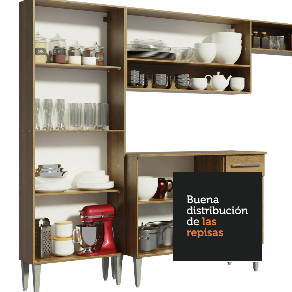 MUEBLE DE COCINA MADESA EMILLY 229 CM