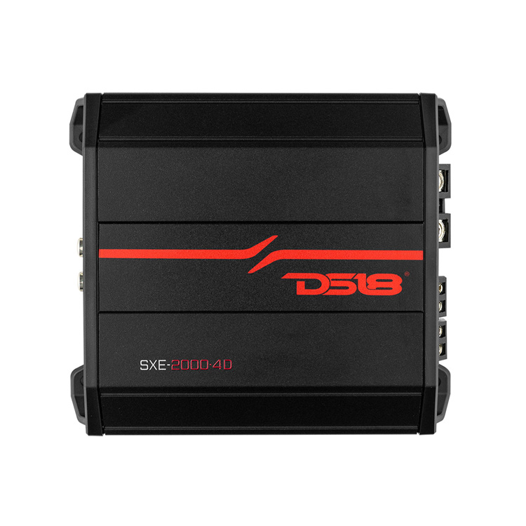 DS18 SXE-2000.4D SXE 160W x 4-Channel Class D Amplifier (Black)