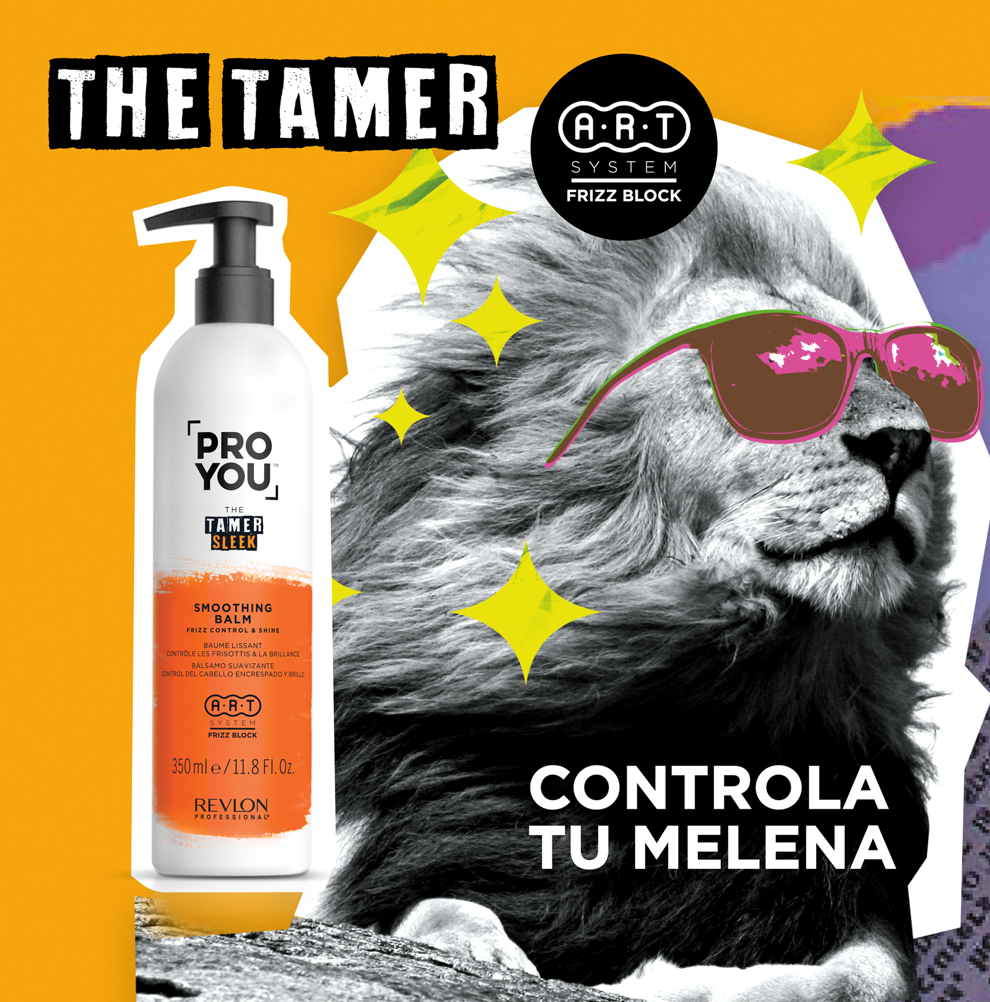 PRO YOU THE TAMER SLEEK BALM X 350 ML - BÁLSAMO ANTIFRIZZ Y ALISADOR