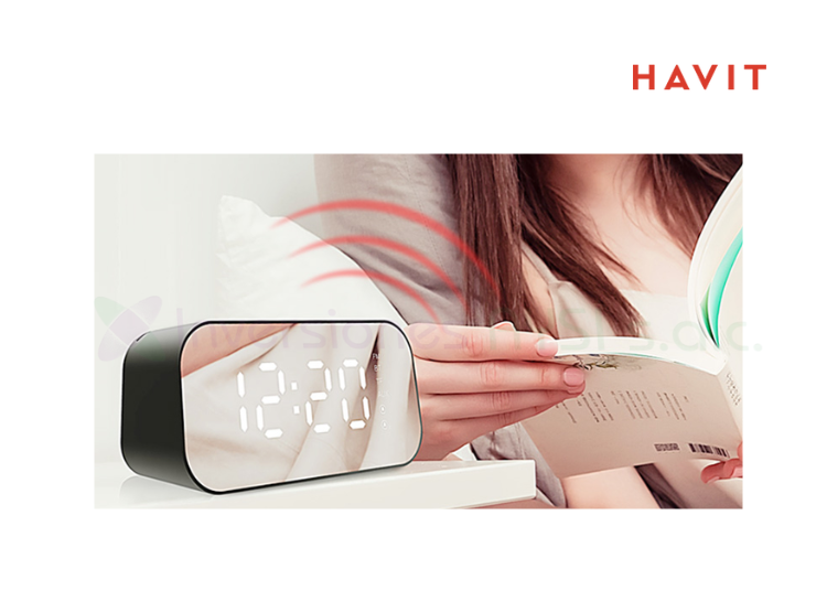 PARLANTE BLUETOOTH CON DESPERTADOR HAVIT M3