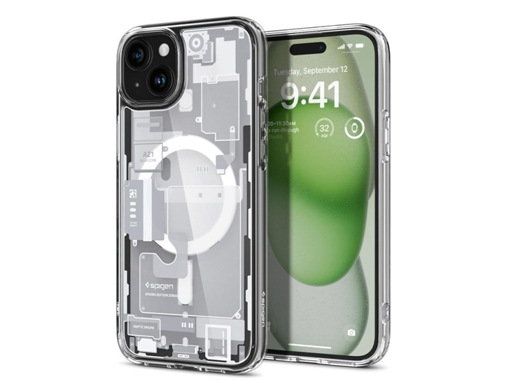 CASE SPIGEN ZERO PARA IPHONE 15 CLEAR