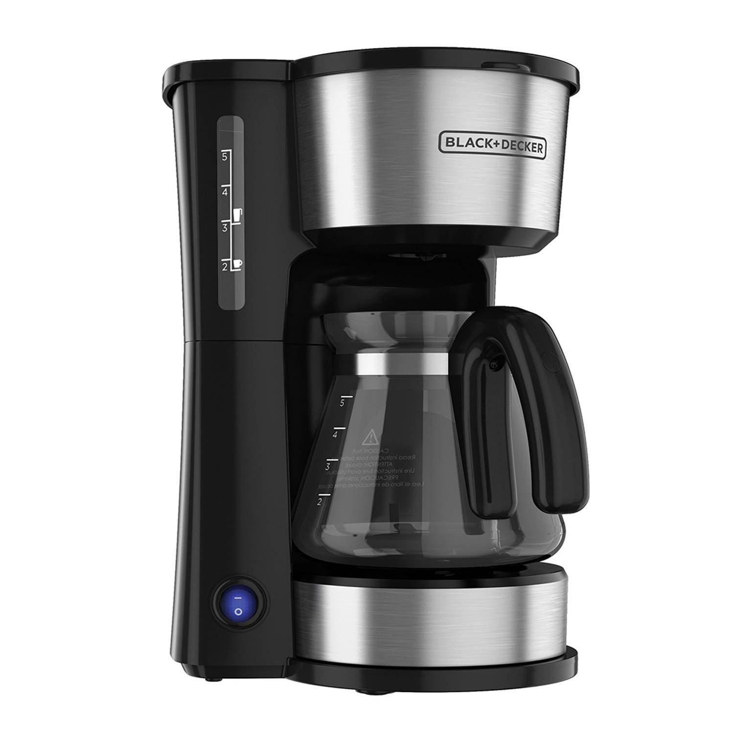 CAFETERA 4 EN 1 BLACK Y DECKER CM0755S 5 TAZAS