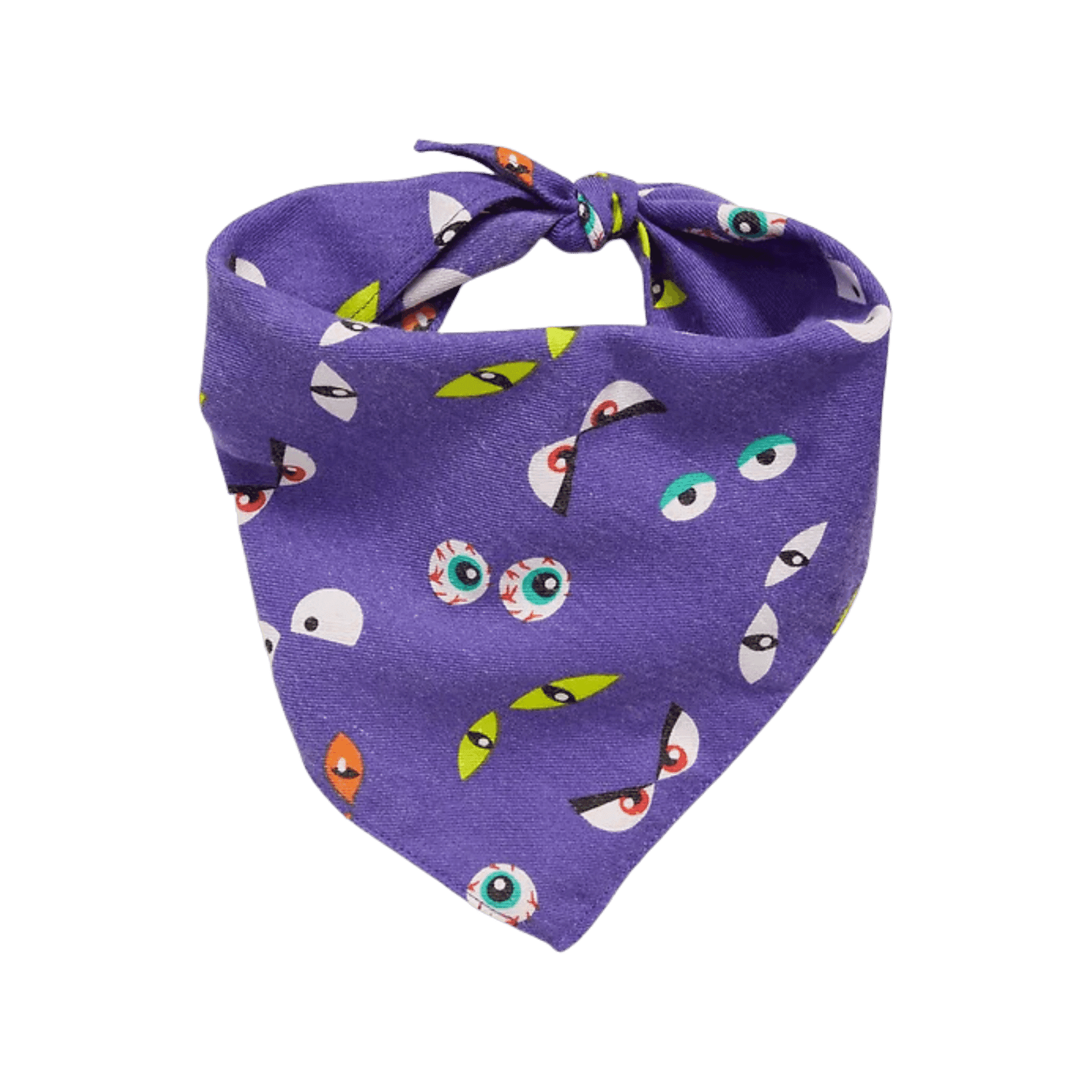 BANDANA OJOS HALLOWEEN PARA PERROS LA PLAQUITA