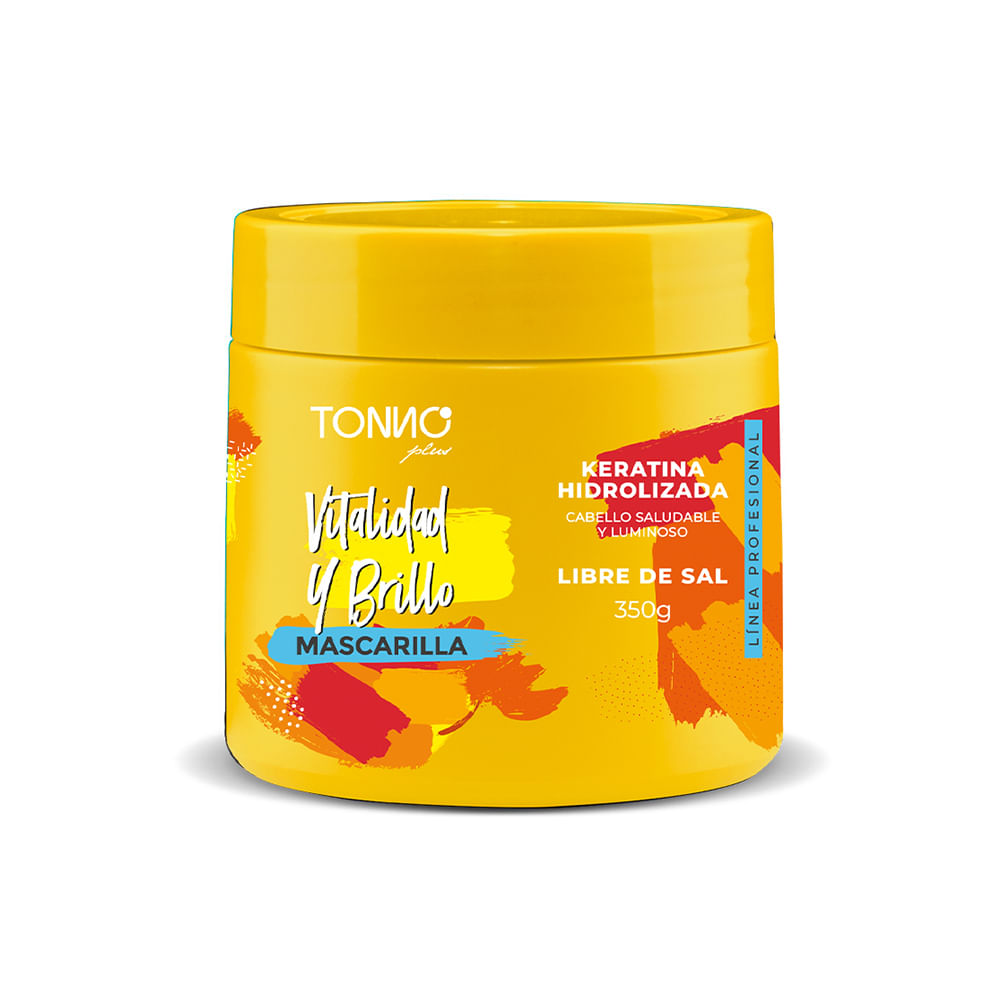 TONNO PLUS MASCARILLA VITALIDAD Y BRILLO 350 ML