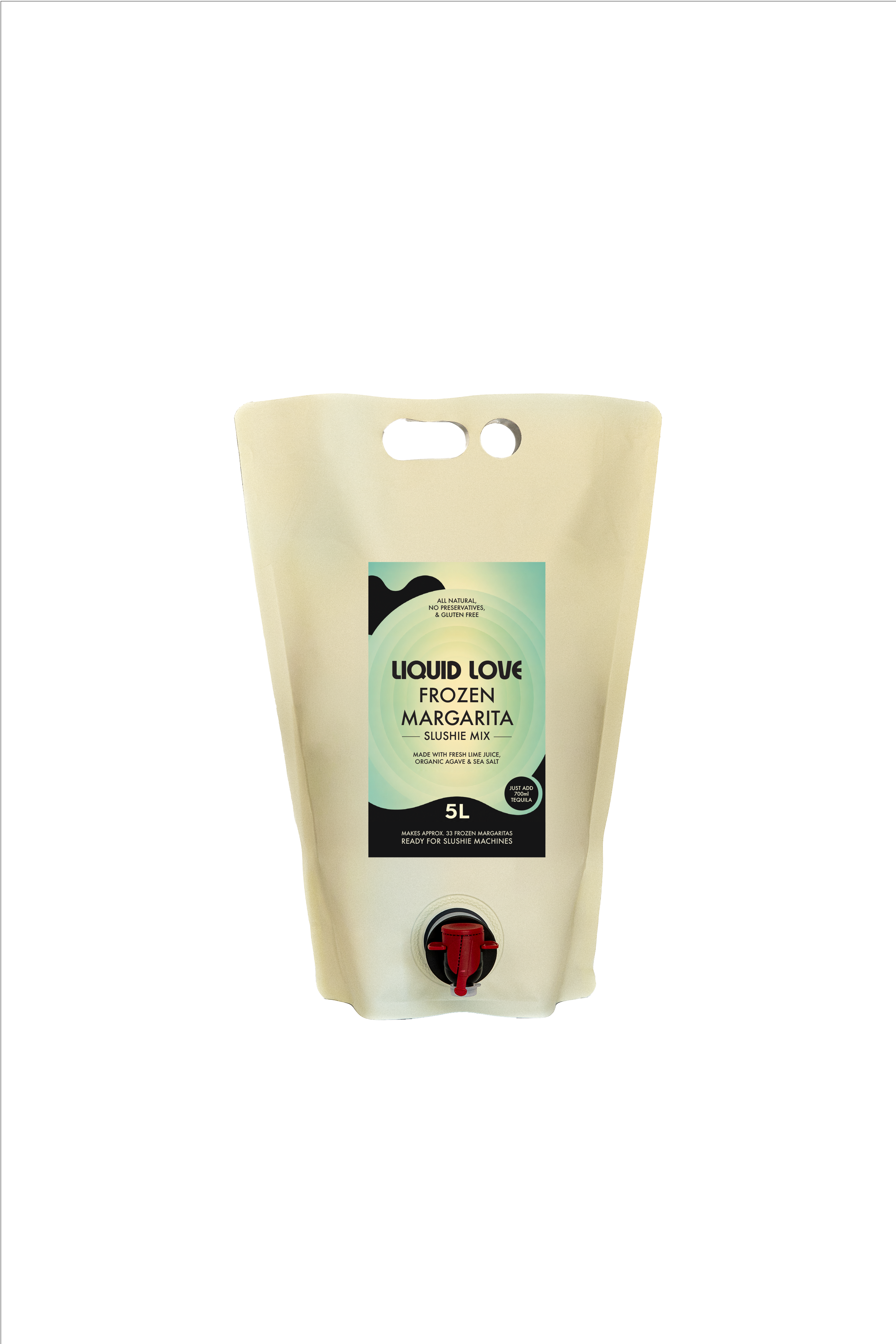 Liquid Love Classic Margarita Slushie Machine Mix 5l