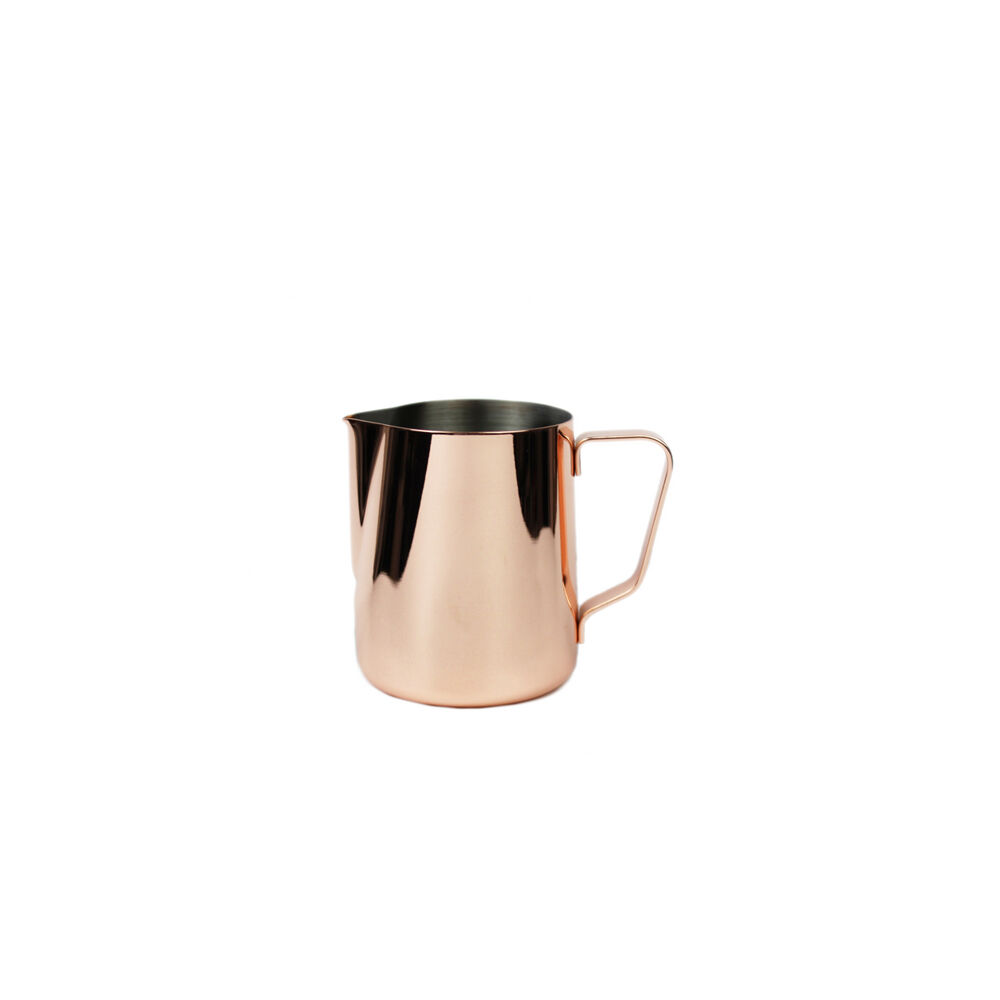 Coffee Culture Stainless Steel 350ml Milk Frothing Jug Container (Copper)