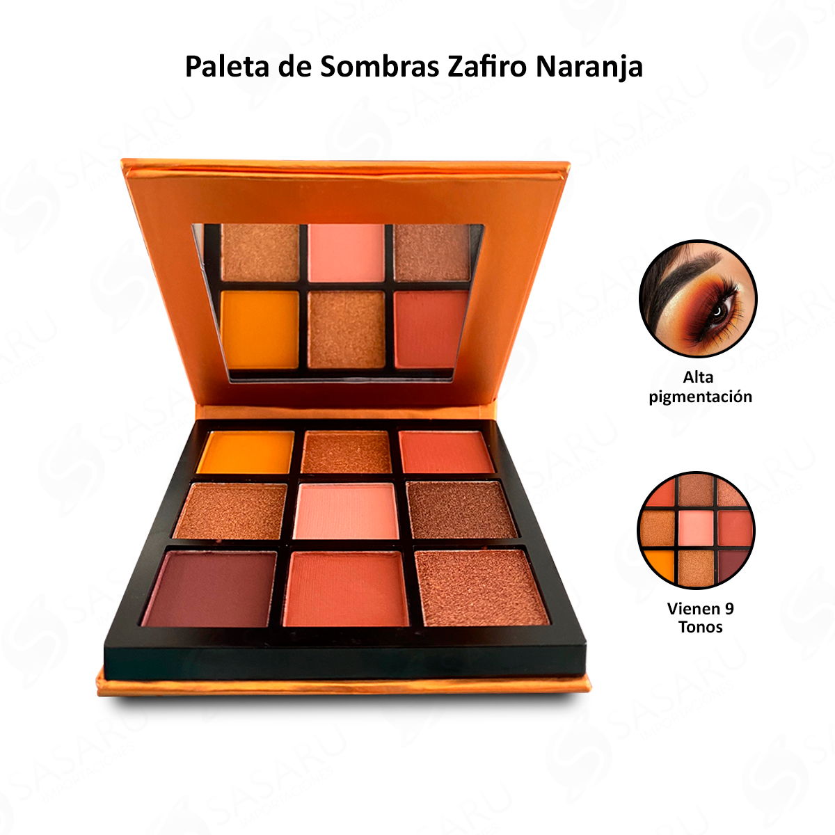 PALETA DE SOMBRAS ZAFIRO AZUL