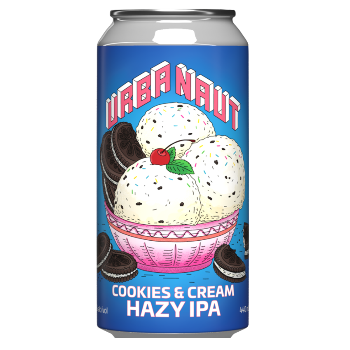 Urbanaut Cookies & Cream Hazy Ipa 440ml
