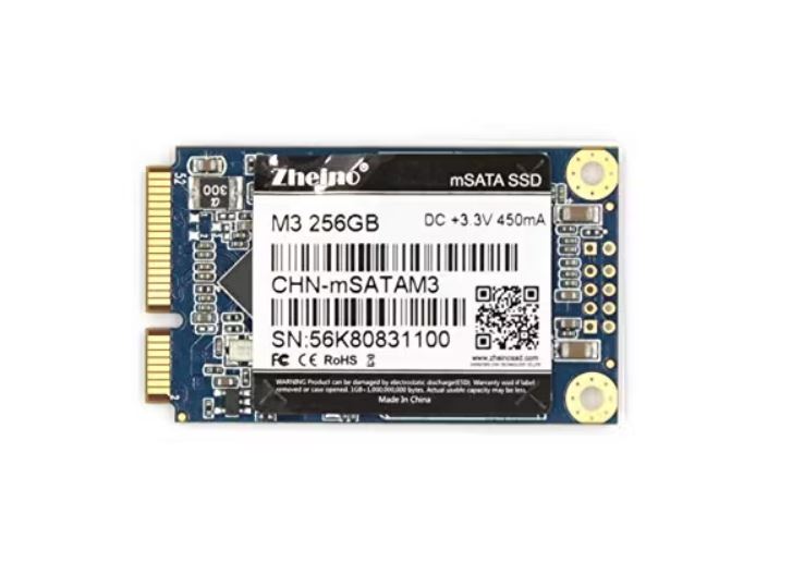 UNIDAD DE ESTADO SÓLIDO ZHEINO Q1 MSATA SSD (2D MLC) SATA III 1.18X1.969 IN PARA MINI PC TABLET PC LAPTOP Y ULTRABOOKS