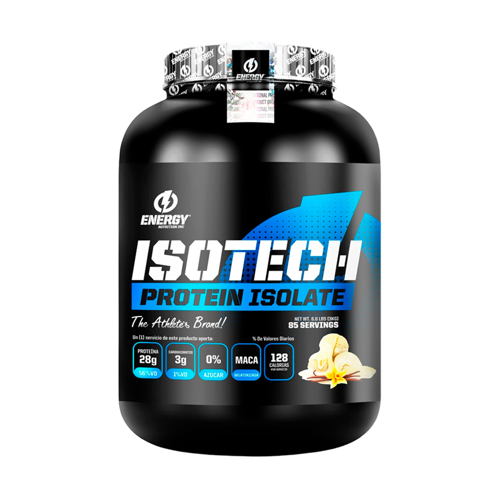 PACK ENERGY NUTRITION PROTEÍNA ISOTECH 3KG VAINILLA + CREATINA 500GR + SHAKER