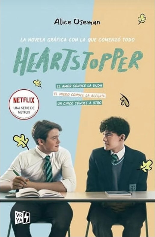 LIBRO HEARTSTOPPER 1 NETFLIX