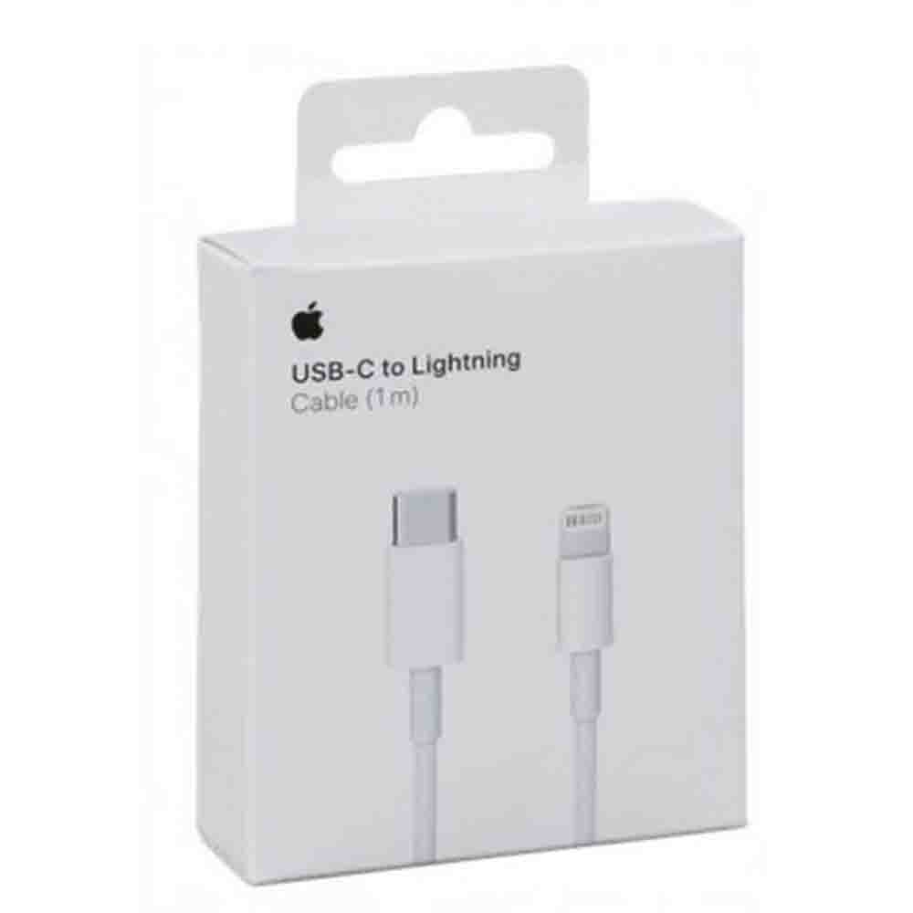 CABLE USB-C A LIGHTNING PARA IPHONE 13 ,13 PRO, 13 PRO MAX DE 1MT